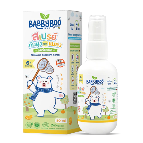 BABBYBOO Mosquito Repellent Spray พร้อมกล่องบรรจุภัณฑ์